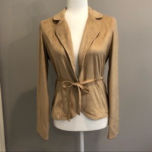 NWT tan blazer, size 10